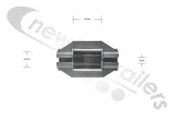 0300309  Keith Walking Floor 24 Plank / Slat Bearing 97mm (62mm)